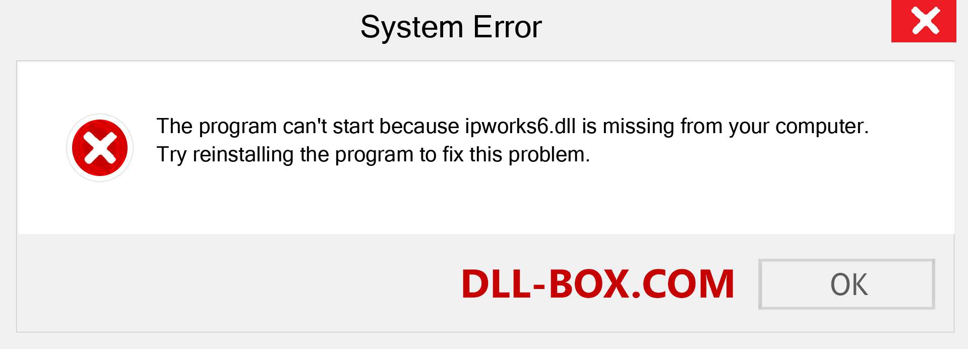  ipworks6.dll file is missing?. Download for Windows 7, 8, 10 - Fix  ipworks6 dll Missing Error on Windows, photos, images